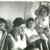 1966. Half term outing to Mrs Graham's farm.-Mrs-Graham-H.Macpherson-Mt-Graham-Jackie-Walford-Mr-Roberts-F.Luck-N.Valli-S.Gilani-M.Brice-F.agagliate-Mrs-Bartels-and-baby