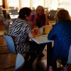 Breakfast-time-chat.-Marilynne-Bonner-Lindy-Northcote-Margi-Coates