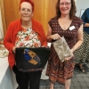 Pat-Greaves-and-Carol-Simpson-with-their-raffle-prizes